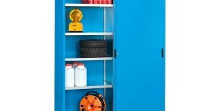 ארון מתכת 2 דלתות הזזה ארון מתכת 2 דלתות הזזה