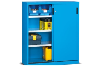 ארון מתכת עם מנעול