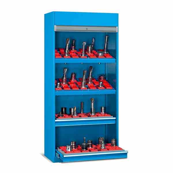 CNC ארון מתכת לכלים דלת תריס