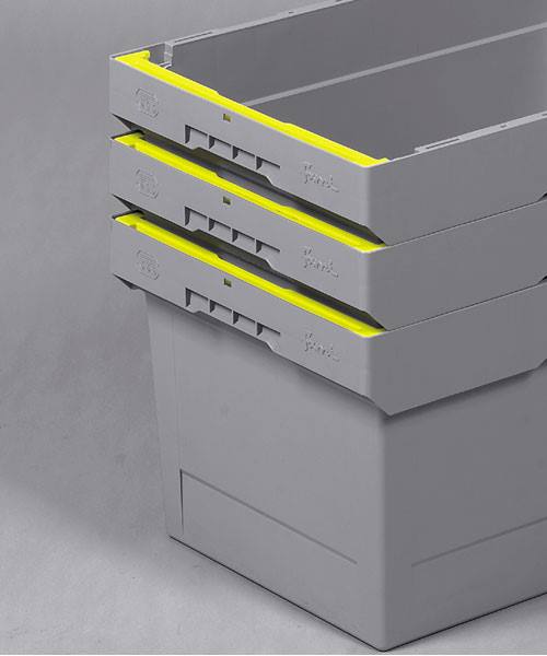 ארגז פלסטיק לתעשיה מתכנס