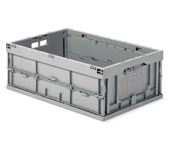 ארגז פלסטיק מתקפל בלי מכסה