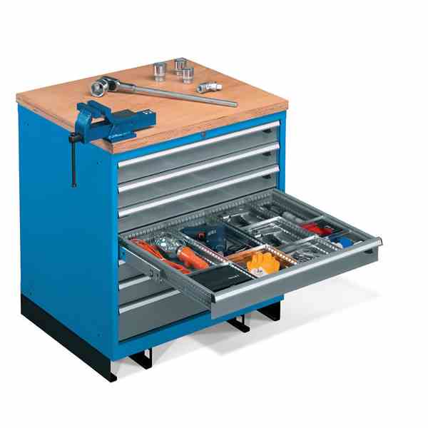 ארון כלים מתכת עם מגירות