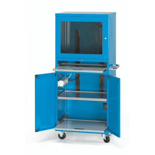 ארון מחשב על גלגלים