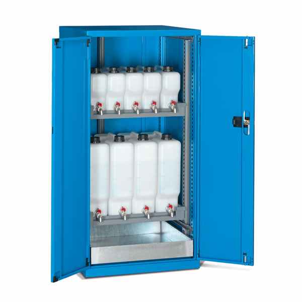 ארון מיכלים עם ברז