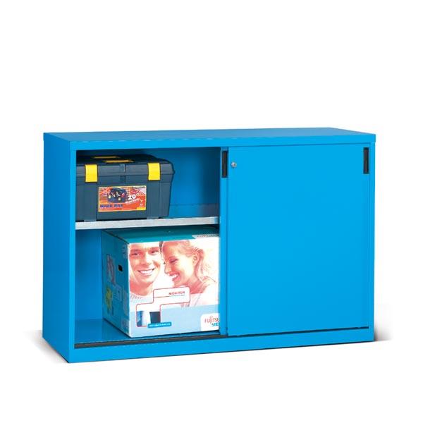 ארון מתכת 2 דלתות הזזה