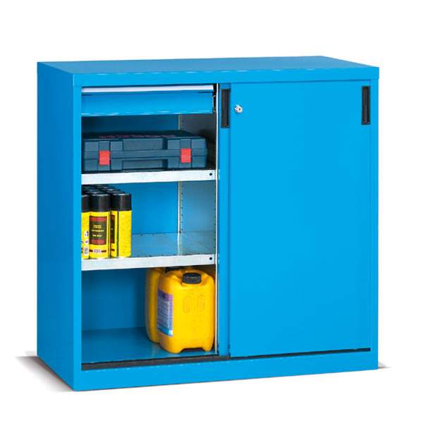 ארון פח עם דלתות הזזה