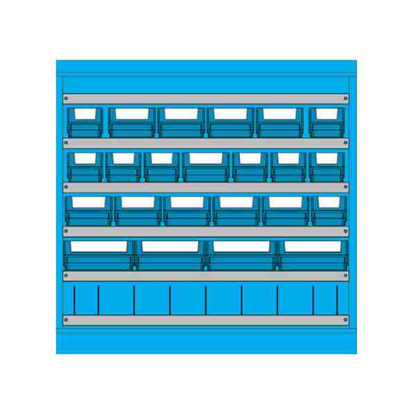 ארונות מתכת לאחסון חלוקה 1