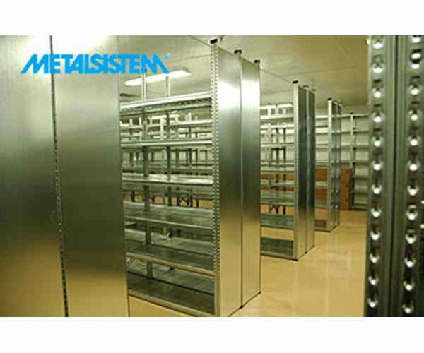 מדפים מודולרים לארכיון