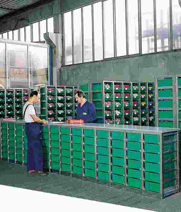 מערכת אחסון למחסן חלפים