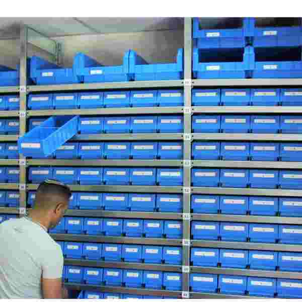 מערכת אחסון עם איתורים