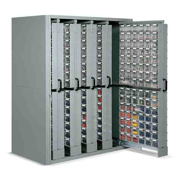 מערכת לאחסון רב תא במגירות