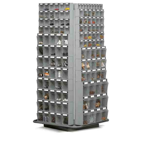 מערכת מסתובבת לאחסון רב תאים