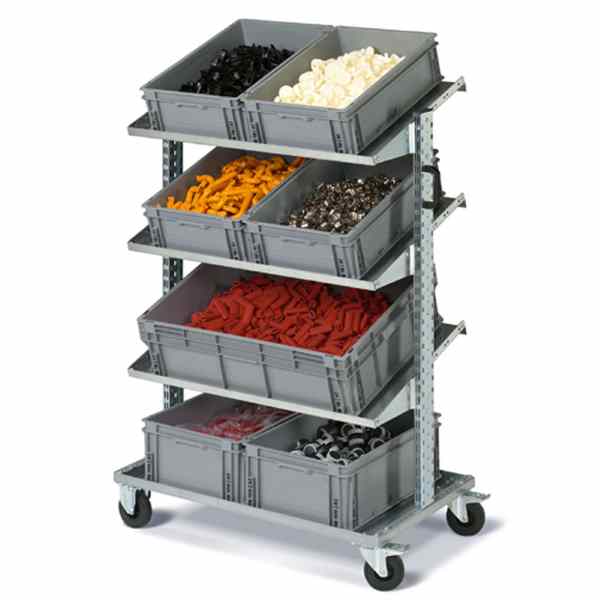 עגלה לארגזים