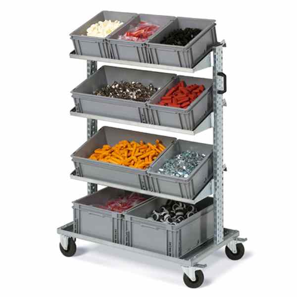 עגלה לקיוט במחסן