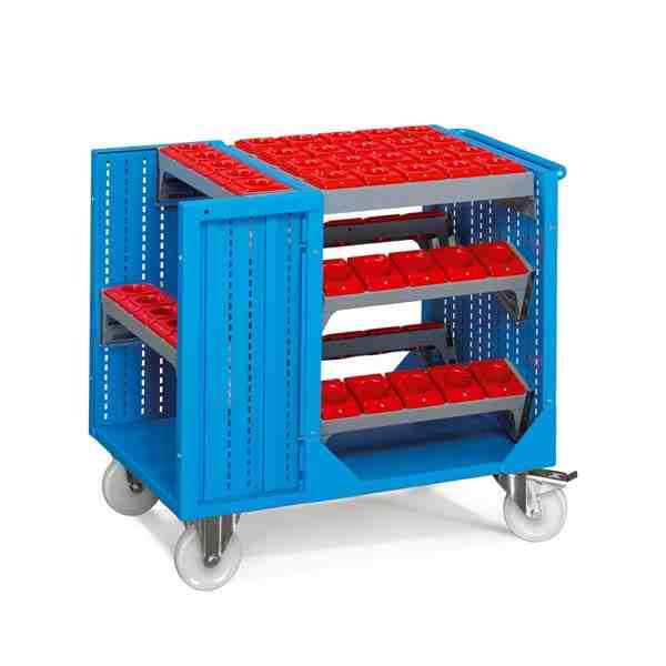 עגלת אחסון לכלים CNC