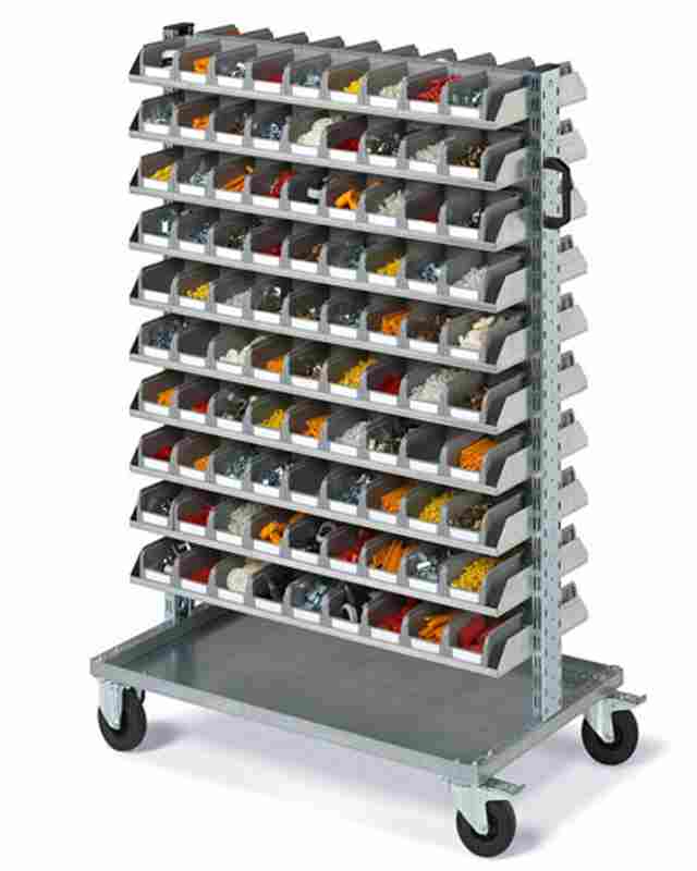 עגלת אחסון מגולוונת לארקליות