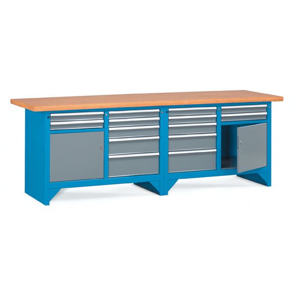 עמדת עבודה עם מגירות