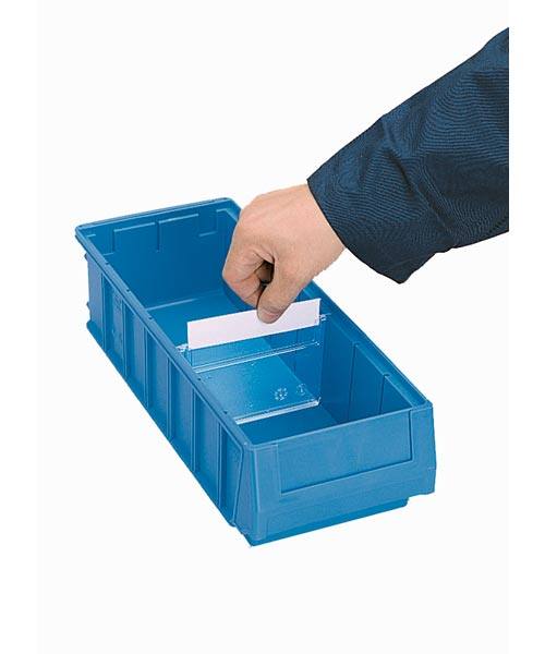 קופסאות אחסון עם חוצץ אורך