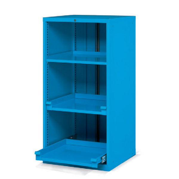 ארונית מגירות מתכת פתוחות