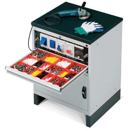 מגירות מתכת עם חלוקה