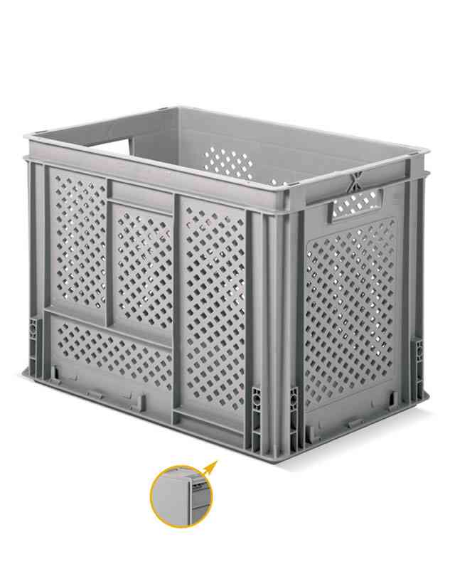 ארגז פלסטיק מחורר